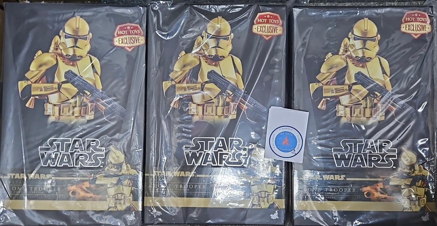 MMS735 Clone Trooper - Golden Chrome Version (Limited 500 only)