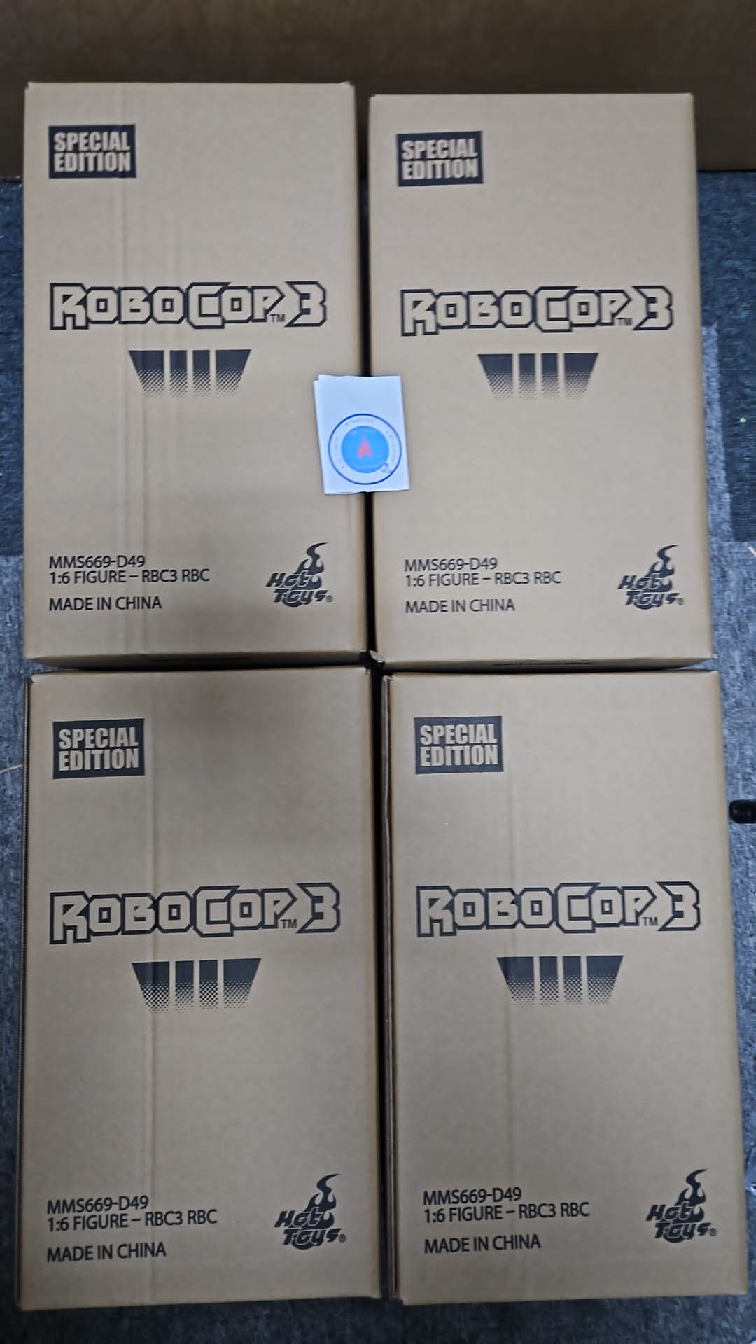 RobCop3 - MMS669D49B <<RoboCop 3>> 1:6 Diecast RoboCop with Bonus Part